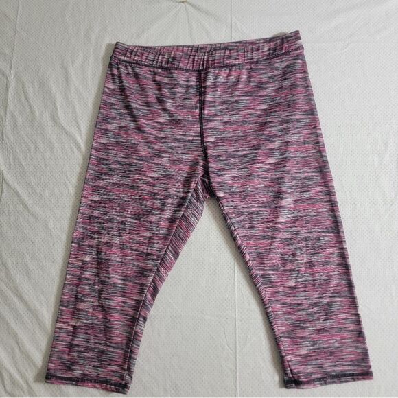 Everlast Pants Women's Size X Large Spandex Red Multi Color Stretch Athletic - Picture 1 of 8